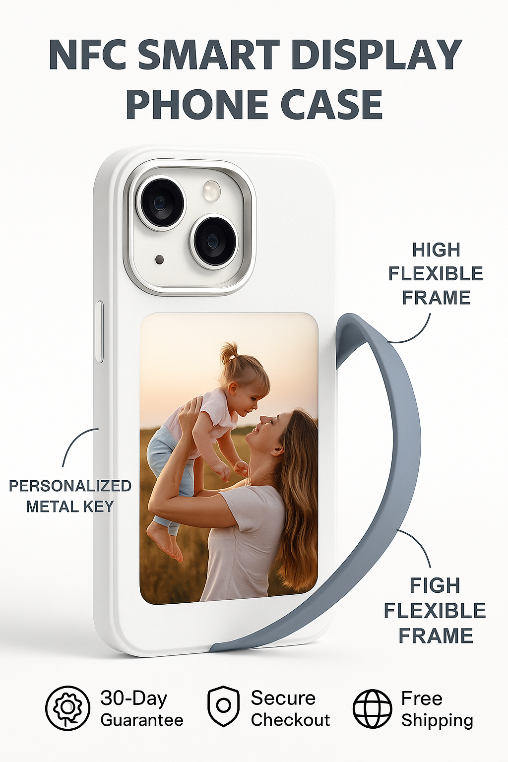 MonoLux™ Case Smart E-Ink Phone Cover