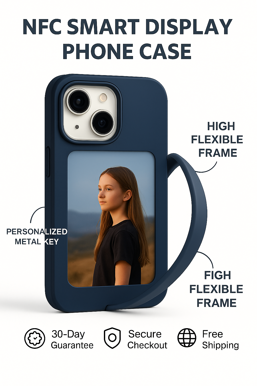 MonoLux™ Case Smart E-Ink Phone Cover