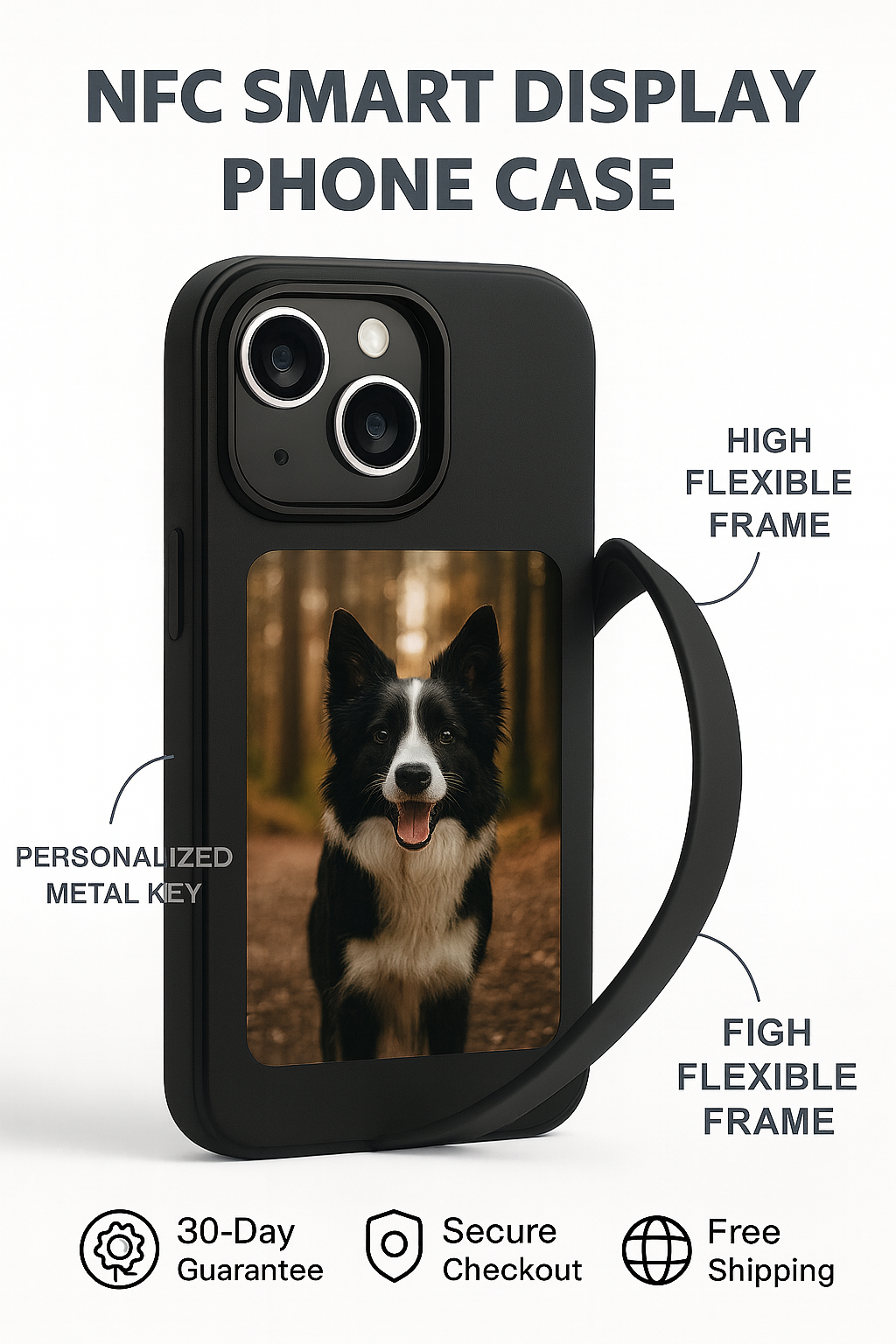 MonoLux™ Case Smart E-Ink Phone Cover